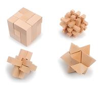 , Jeu D'Adresse Woody - 4er Set