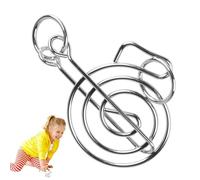 Jeu de Puzzle en métal - Jeu Mental 8 pièces, Puzzle Portable avec emboîtement en Fer, Design Flexible et réutilisable | pour Les Adultes Fun éducatif Svil