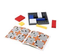 Jeu de Puzzle logique | Jeu de réflexion avec 88 défis et 4 Niveaux de difficulté | Jouet d'entraînement cérébral Difficile pour Famille École Bureau Voyage Salle de Classe Fête