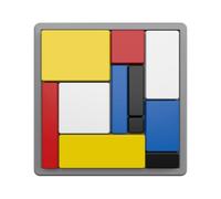 Jeu de puzzle logique pour adultes, puzzle de logique, puzzle bicolore, jeu de réflexion, pour enfants, adolescents, adultes, école, bureau, voyage, camping, pique-nique (1 pièce)