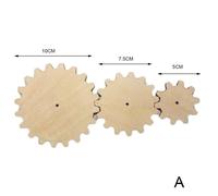 Jeu De Puzzle Montessori D5n0 Pour Enfant En Bas Âge, Horloge De Réveil, Équipement De Développement De Puces De Bois, Jouet D'intelligence Fait À La Main