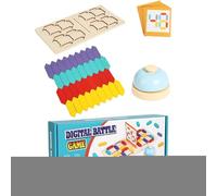 Jeu de Puzzle Numérique,Jeu de Blocs Défi des Nombres | Puzzle Éducatif en Bois - pour Les en Salle de Classe, à la Maternelle et sur Le Bureau, Activité Éducative, Petit