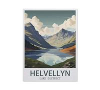 Jeu De Puzzles Classique, Puzzle 1000 Pièces pour Adultes Et Enfants，Helvellyn, Lake District，Bricolage Décor À La Maison Jouet Créatif（50x70cm）-W70