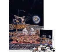 Jeu de Puzzles pour Adultes 1000 Puzzles « Conversations sur la Vie Cosmique » Jeu éducatif Cadeau d’Anniversaire Jeu Impossible avec Poster et fiche de Questions Assortis Dimensions 50 x 75cm