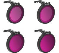 Jeu de quatre filtres Sunnylife pour Dji Neo Nd8+Nd16+Nd32+Nd64