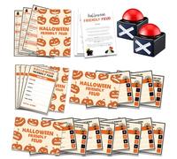 Jeu de querelle amical pour Halloween avec deux buzzers, fournitures de fête d'Halloween, jeu de groupe de vacances - SC002-B