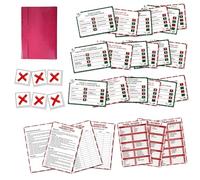 Jeu de querelle de Noël, jeu de querelle familial, jeux de fête de Noël amusants, quiz pour adultes en grand groupe, soirée de jeux en famille, fournitures et activités de fête de vacances - A06