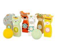 Ulysse Jeu de quilles Animaux 10 cm