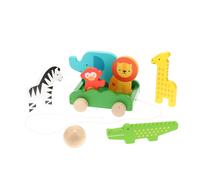 Jeu de quilles en bois Petit Collage Safari Animals