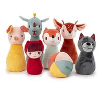 Lilliputiens My First Game Of Forest Bowls Multicolore