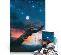 Jeu de Quiz Au-delà de l'arc-en-Ciel Puzzle pour Adolescents 2000 pièces 70x100cm Chaque pièce est Unique - Jeu Familial Stimulant et Amusant
