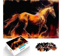 Jeu de Quiz Cheval Fantastique Puzzle pour Adolescents 2000 pièces 70x100cm Chaque pièce est Unique - Jeu Familial Stimulant et Amusant