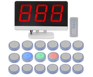 Jeu de quiz sans fil avec 10 boutons, 1 moniteur hôte, 3 modes de réponse et 4 états, pour jeu télévisé, salle de amiliale