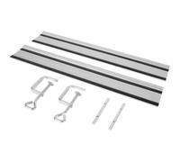 Jeu de rails de guidage pour scies compactes, circulaire et plongeante - 2x500mm - 2 pièces - Pour mini scie circulaire