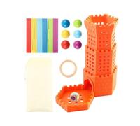 Jeu de Ramassage de Bâtonnets - Jouet de tirage de bâton et chute de balle pour - Jeu de société familial - Pour pensée stratégique, motricité fine, coordination œil-main, maison, classe,