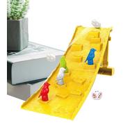 Jeu de rampe pour rouler des œufs, jeu de course de rampe pour oiseaux, jeu de table avec rampe de dés de dessins animés avec roues d'œufs, jouet de jeux familiaux