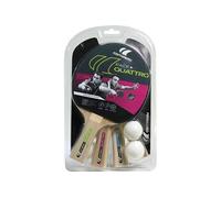 Cornilleau – Raquette de tennis de table Sport Pack Quattro Noir Taille unique