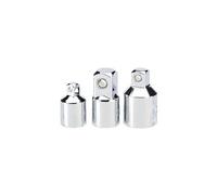 Draper 16806 Lot de 3 convertisseurs de douilles Bleu