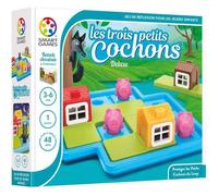 Jeu de Réflexion de Logique et d'Observation - SMART GAMES - SG 023 FR - Les 3 Petits Cochons