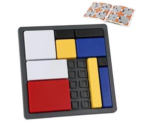 - Jeu de réflexion puzzle - Jouet pour le développement de l'intelligence avec 88 défis | Blocs d'entraînement pour la pensée cognitive | Jeu de société pour résoudre des problèmes pédagogiques