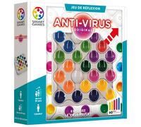 SmartGames – Jeu de réflexion Anti Virus – 60 défis, 1 joueur, dès 8 ans – Version française
