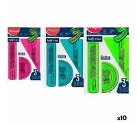 Jeu de règles Maped Twist'n Flex Original 3 pièces 10 pièces
