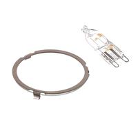 Jeu de réparation ampoule + verre 00629023 pour hotte