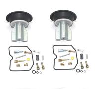 Jeu De Réparation Carburateur Moto Aiguille De Flotteur Vis D'Air Pour EN 450 500 EN450 454 LTD 1985-1990 Pour EN500 1990-1994(4)