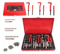 Jeu de Réparation de Filet 88tlg M6 M8 M10 HSS Taraud Perceuse Outil Valise