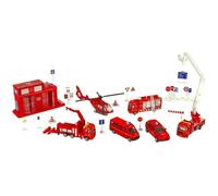 Jeu de reproduction - STARLUX - 6414 - Véhicules d'intervention - Couleur Rouge et Blanc - Pour enfants