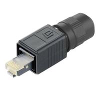 Jeu de RJ45 mâles Variante 4 Telegärtner 100007463 RJ45 mâle, droit Pôle: 8P8C