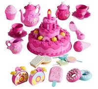 Jeu de rôle « Cuisson dans la cuisine » pour gâteau d'anniversaire, pour fête du thé, comme si vous jouiez à des gâteaux artificiels, kit d'accessoires pour et filles, maternelle