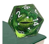 Jeu de rôle Dés - Dés de jeu en résine, ensemble de polyèdre | Ensemble complet double couleurs RPG, Yeux brillants pour jeux de société Tabletop Adventures Collectors Player - Amateurs