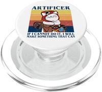 Jeu de rôle Dice Gamer Dragon Artificer Make Something Can PopSockets PopGrip pour MagSafe