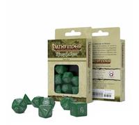Jeu De Rôle Pathfinder Kingmaker Ensemble De Dés Paizo Q-Workshop Vert Neuf