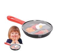 Jeu de rôles - Poêle à frire en bois pour - Jeu d'accessoires de cuisine Brio Bpa Free pour tout-petits - Ressources maternelles - École primaire