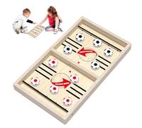 Jeu De Rondelle De Slinge Rapide - Jeu De Table De Famille | Compétence Et Vitesse | Panneau en Bois avec Chips | Amusant pour Les Et Les Adultes | Hand Rapide Compétitif - Table Classique