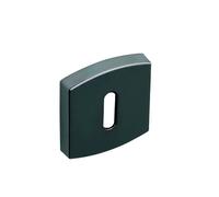 Vachette Jeu de rosaces pour béquilles MUZE/ARTIS 086607 – Diamant noir Clé L, fixation invisible