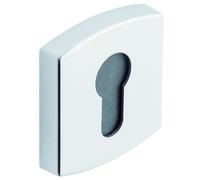 Jeu de rosaces pour béquilles MUZE et ARTIS chromés velours clé I VACHETTE 086617