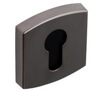 Jeu de rosaces pour béquilles MUZE et ARTIS diamant noir clé I VACHETTE 086608