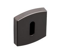 Vachette Jeu de rosaces pour béquilles MUZE/ARTIS 086607 – Diamant noir Clé L, fixation invisible