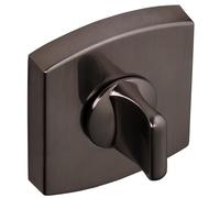 Vachette Jeu de rosaces MUZE/SCULT/ARTIS condamnation 52x56 mm fixation invisible Diamant noir Zamak