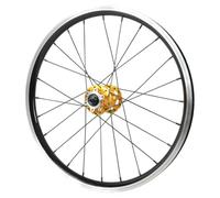 Jeu De Roues BMX 451 Paire Roues Vélo Pliable 20 Pouces Freins À Disque 24H Roue Avant Arrière QR Jante en Alliage D'aluminium Cassettes 7-12 Vitesses