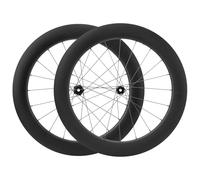 Jeu De Roues De Vélo De Course En Fibre De Carbone 28/32/35/38/42/45/50/55/65 Mm 700C Roues De Vélo De Course Axe Traversant Center Lock Frein À Disque Assistance 24H 8/9/10/11/12 Vitesses,73mm