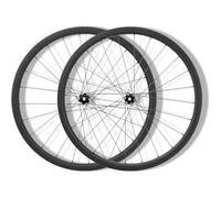 Jeu De Roues De Vélo De Course En Fibre De Carbone 28/32/35/38/42/45/50/55/65 Mm 700C Roues De Vélo De Course Axe Traversant Center Lock Frein À Disque Assistance 24H 8/9/10/11/12 Vitesses,32mm