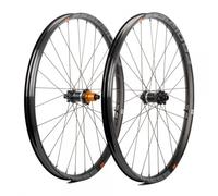 Progress Mt Plus Nitro Boost 27.5´´ Mtb Wheel Set Noir 15 x 110 / 12 x 148 mm / Shimano Micro Spline Black / Grey