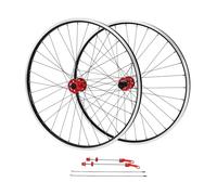 Jeu de roues de VTT 29", avant et arrière, double disque à six trous, jante en alliage d'aluminium, cassettes 7-12s pour VTT, moyeu rouge