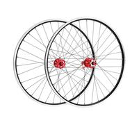 Jeu de roues de VTT 29" - Jantes en aluminium légères - Roues de vélo haute performance - Double disque à six trous - Capacité de charge 200 kg - Compatible avec les groupes de pignons 7 à 12 vitesses