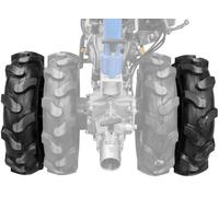 Jeu de roues doubles GDB 62 pour motoculteur G95180 et G95187 Güde G95182