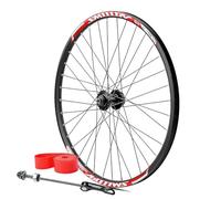 Jeu De Roues for Vélo Pliable 26'“ 27,5”' BMX Roue Avant/arrière De Vélo Jante Double Paroi 36H QR Frein À Disque Paire De Roues De Vélo Moyeu À Roulement À Billes 7-11s Cassette(Front,27.5")